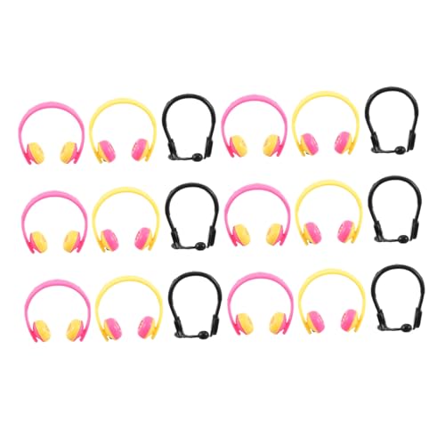 GALPADA 80Stücke Mini Puppen Headset Requisiten Teiliges Für Fotografie Und DIY Projekte Und Schwarze Ohrhörer Für Kreative Puppendekoration GALPADA 80Stücke Mini Puppen Headset Requisiten Teiliges Für Fotografie Und DIY Projekte Und Schwarze Ohrhörer Für Kreative Puppendekoration von GALPADA