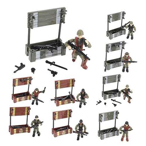 GALPADA 8Stücke Teiliges Miniatur Soldatenfiguren Winzige Menschen Modelle für Sandtisch Dekoration und Sammlung Langlebig und Vielseitig Einsetzbar Geeignet für Jungen und Sammler GALPADA 8Stücke Teiliges Miniatur Soldatenfiguren Winzige Menschen Modelle für Sandtisch Dekoration und Sammlung Langlebig und Vielseitig Einsetzbar Geeignet für Jungen und Sammler von GALPADA
