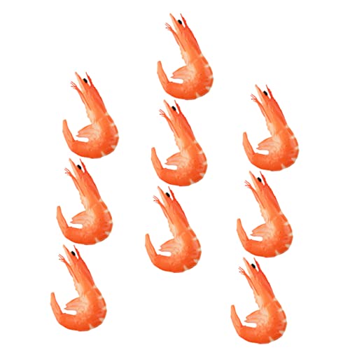GALPADA 9 Stück Simulation Garnelen Modell Garnelen Futter Aquarium Simulierte Requisiten Kunstgarnelen Mini Garnelen Dekorationen Garnelen Party Gefälschte Garnelen Lebensechte Garnelen GALPADA 9 Stück Simulation Garnelen Modell Garnelen Futter Aquarium Simulierte Requisiten Kunstgarnelen Mini Garnelen Dekorationen Garnelen Party Gefälschte Garnelen Lebensechte Garnelen von GALPADA