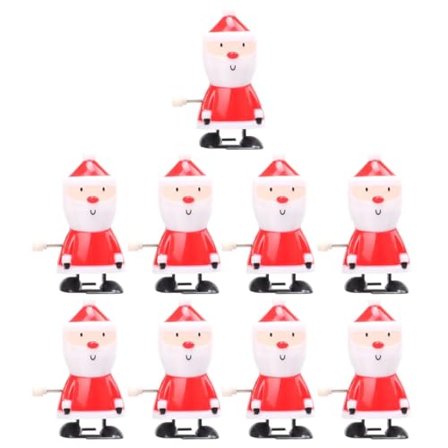GALPADA 9 Stück Teiliges Weihnachts Wind-up Aufziehfigur Weihnachtsmann Vorschule Geschenk Mit Mechanik Ohne Batterie Für Drinnen Und Draußen Kleinigkeiten GALPADA 9 Stück Teiliges Weihnachts Wind-up Aufziehfigur Weihnachtsmann Vorschule Geschenk Mit Mechanik Ohne Batterie Für Drinnen Und Draußen Kleinigkeiten von GALPADA
