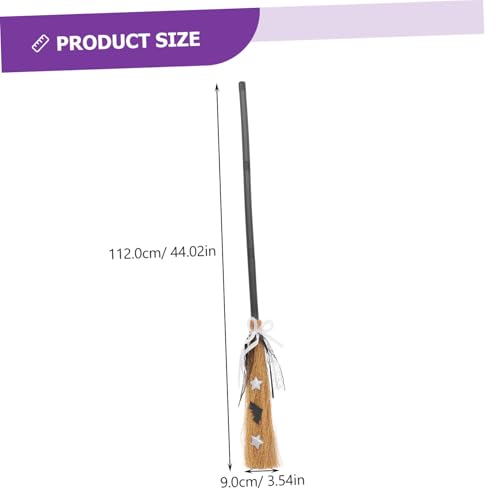 GALPADA Abnehmbarer Halloween Hexenbesen Weißer Zauberbesen Cosplay Requisite Leichtes Material Sicher Für Party Deko Bühne Verkleidung GALPADA Abnehmbarer Halloween Hexenbesen Weißer Zauberbesen Cosplay Requisite Leichtes Material Sicher Für Party Deko Bühne Verkleidung von GALPADA