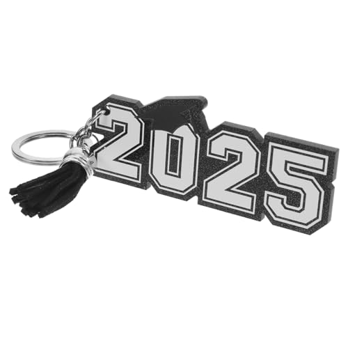 GALPADA Abschluss Schlüsselanhänger abschluss persönlicher schlüsselanhänger Graduierungs Abschluss keychian Schlüsselanhänger Abschluss Zinklegierung Black von GALPADA