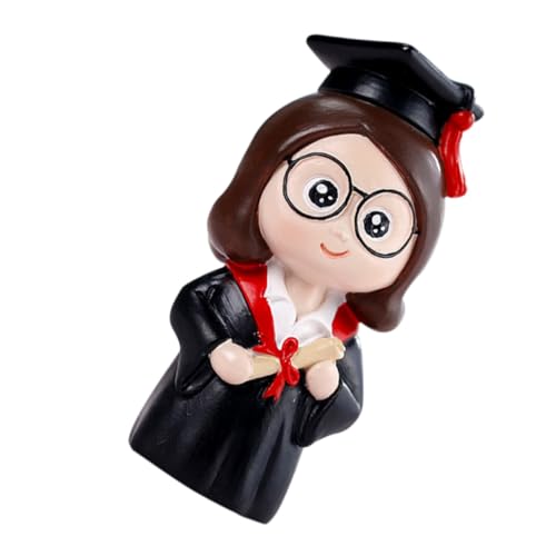 GALPADA Abschlusskuchen Dekoration Doktorpuppe Tortendeko Für Feiern Kreativer Cake Topper Aus Hochwertigem Harz Für Graduierungsfeiern Und Geburtstagskuchen Kleines Und Leichtes GALPADA Abschlusskuchen Dekoration Doktorpuppe Tortendeko Für Feiern Kreativer Cake Topper Aus Hochwertigem Harz Für Graduierungsfeiern Und Geburtstagskuchen Kleines Und Leichtes von GALPADA