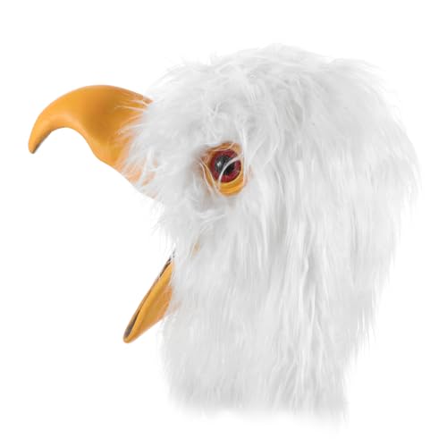GALPADA Einzigartige Tierkostümmaske Plüschadler-vogelmaske für Teenager Halloween Karneval Requisite Festliche Maskerade Party Kopfbedeckung GALPADA Einzigartige Tierkostümmaske Plüschadler-vogelmaske für Teenager Halloween Karneval Requisite Festliche Maskerade Party Kopfbedeckung von GALPADA