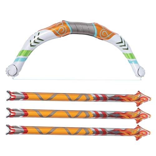 GALPADA Aluminium Folienballon Bogen und Pfeile Set Kindergeburtstag Partydeko Sports Toy für Jungen und Mädchen zum Mitgebsel an Festen und Fotoshootings GALPADA Aluminium Folienballon Bogen und Pfeile Set Kindergeburtstag Partydeko Sports Toy für Jungen und Mädchen zum Mitgebsel an Festen und Fotoshootings von GALPADA