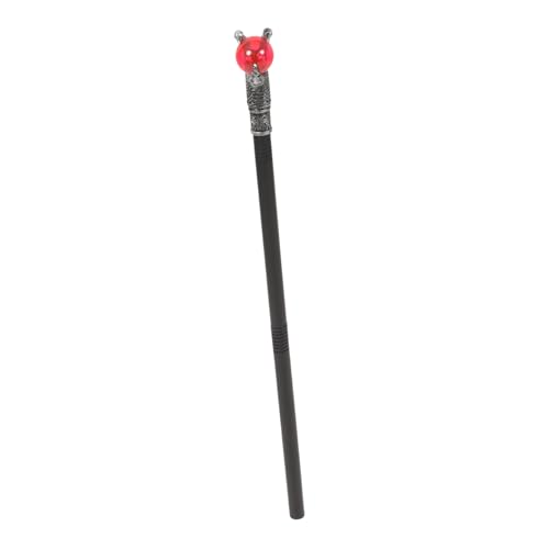 GALPADA Antiker Cosplay Gehstock Königszepter mit Kugelgriff Stabiles Material Dekorativer Zauberstab für Halloween Rollenspiel Bühnenauftritte und Festliche Kostümpartys von GALPADA