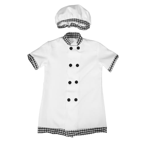 GALPADA Atemberaubendes Koch Outfit mit Schürze und Kochmütze für Rollenspiele Theateraufführungen und Kochpartys Leicht zu Reinigen und Anpassbar GALPADA Atemberaubendes Koch Outfit mit Schürze und Kochmütze für Rollenspiele Theateraufführungen und Kochpartys Leicht zu Reinigen und Anpassbar von GALPADA