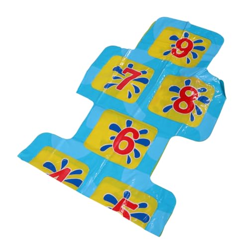 GALPADA Aufblasbare Wasserspritzmatte mit Zahlen Strapazierfähiges Dichtes Material Sicher für Sommer Outdoor Wasserspiel Fördert Motorische Fähigkeiten und Mathematisches Lernen GALPADA Aufblasbare Wasserspritzmatte mit Zahlen Strapazierfähiges Dichtes Material Sicher für Sommer Outdoor Wasserspiel Fördert Motorische Fähigkeiten und Mathematisches Lernen von GALPADA