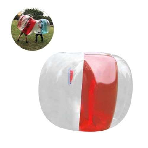 GALPADA Aufblasbarer PVC Stoßfängerball für Erwachsene Transparente und Rote Bubble Ball für Outdoor Spaß Kollisionsfestes Bewegung und Koordination für Partys GALPADA Aufblasbarer PVC Stoßfängerball für Erwachsene Transparente und Rote Bubble Ball für Outdoor Spaß Kollisionsfestes Bewegung und Koordination für Partys von GALPADA
