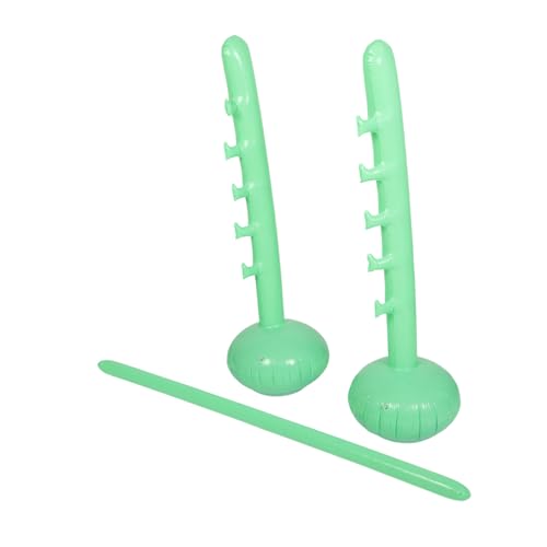 GALPADA Aufblasbarer Party Spielstab mit Verstellbarer Höhe Vielseitiges Outdoor Spiel für Erwachsene für Hawaii Luau Sommer und Gartenpartys Leicht Tragbar und Anpassbar für von GALPADA