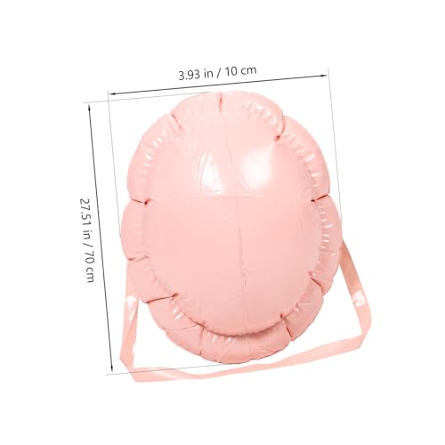 GALPADA Aufblasbarer Unisex kunstbauch aus Robustem PVC für Weihnachtsmann Halloween Cosplay Schwangerschaftsoptik Partydeko Leicht und Langlebig von GALPADA