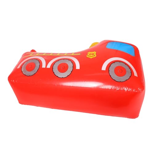 GALPADA Aufblasbares Feuerwehrwagen Für Tumbler Sicheres Outdoor Für Jahre Leicht Aufblasbar Strapazierfähig Und Unterhaltsam Partys Und Dekoration von GALPADA