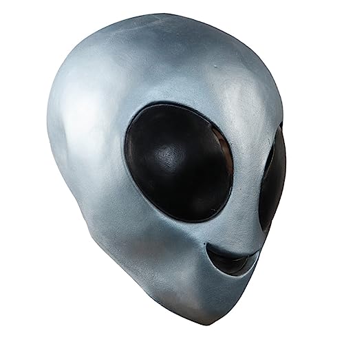 GALPADA Außerirdische Maske Für Halloween Vollkopfmasken Streich Kostüm Maske Spinnweben Halloween Unheimlich Werwolf Alien-kostüm Tiermaske Schmücken Halloween-spinne Nase Geist Emulsion von GALPADA