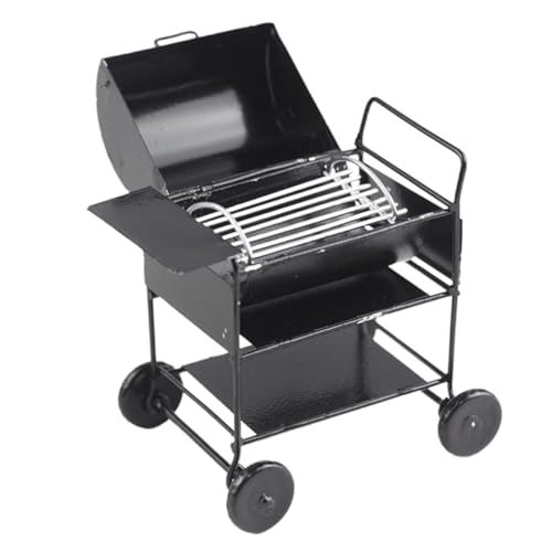 GALPADA BBQ Rack Dekoration für Mini Küche Sicheres und Kreatives Zubehör für Fördert Fantasie und Hand Augen Koordination von GALPADA
