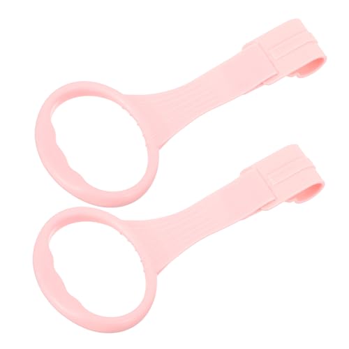 GALPADA Babyringe für Kinderbett Tragbare Lauflernhilfe mit Robustem Clip Sicheres Steh Gehhilfespielzeug für Junge Mädchen Fördert Armkraft und Gleichgewicht für Reiselaufstall von GALPADA