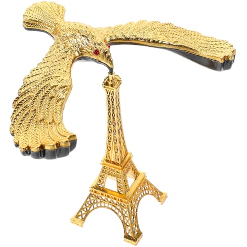 GALPADA Balance Eagle Modell aus Zinklegierung Schwebender Balance Vogel als Stilvolle Hausdekoration Einzigartiges Desktop Ornament für Wohnzimmer Büro und Lernzwecke Großer Goldener GALPADA Balance Eagle Modell aus Zinklegierung Schwebender Balance Vogel als Stilvolle Hausdekoration Einzigartiges Desktop Ornament für Wohnzimmer Büro und Lernzwecke Großer Goldener von GALPADA