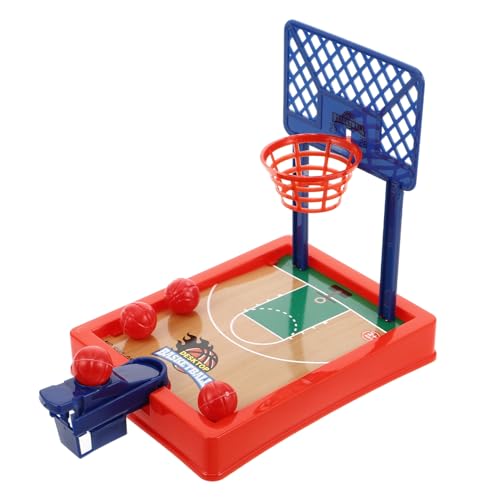 GALPADA Basketballspielständer Tisch Desktop-Basketball Korb drinnen Mini Büro Entspannungsspielzeug Pädagogisches für Basketball-Brettspiel Basketball-Ballerspiel Plastik von GALPADA