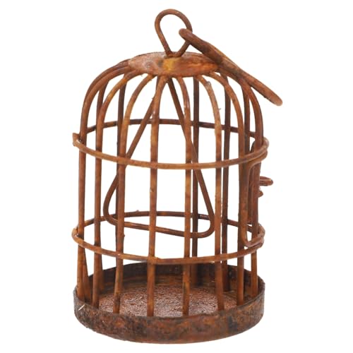 GALPADA Baue Einen Rostigen Vogelkäfig Für Dekorativ Klein Mini-vogelkäfig Puppenhaus Zubehör Winziger Hausvogelkäfig Antiquität Miniatur-vogelkäfig-Modell Käfige Eisen GALPADA Baue Einen Rostigen Vogelkäfig Für Dekorativ Klein Mini-vogelkäfig Puppenhaus Zubehör Winziger Hausvogelkäfig Antiquität Miniatur-vogelkäfig-Modell Käfige Eisen von GALPADA