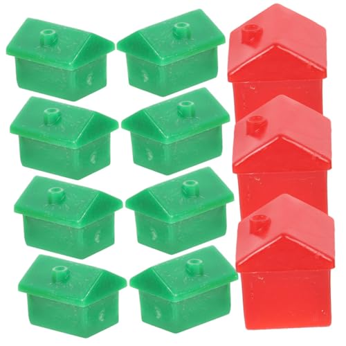 GALPADA Brettspiel Ersatzhaus Kleine Häuser Rote Hotels Spielsteine Zubehör für Familienspiele Praktische Langlebige Spielfiguren zur Spielverbesserung GALPADA Brettspiel Ersatzhaus Kleine Häuser Rote Hotels Spielsteine Zubehör für Familienspiele Praktische Langlebige Spielfiguren zur Spielverbesserung von GALPADA