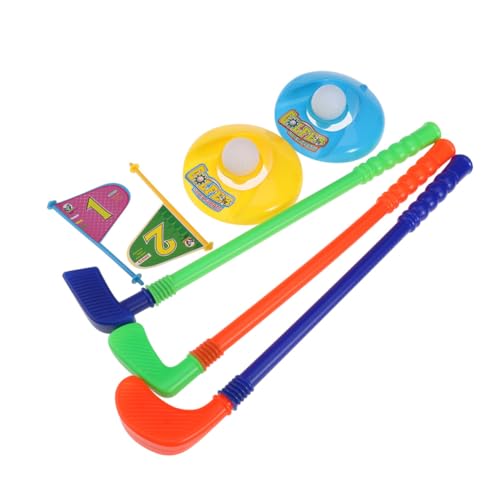 GALPADA Buntes Golfset aus Kunststoff Interaktives Outdoor Eltern Junge Mädchen spaß Fördert Bewegung Motorik und Gesunde Entwicklung Geeignet für Drinnen und Draußen Zufällige Farbe GALPADA Buntes Golfset aus Kunststoff Interaktives Outdoor Eltern Junge Mädchen spaß Fördert Bewegung Motorik und Gesunde Entwicklung Geeignet für Drinnen und Draußen Zufällige Farbe von GALPADA
