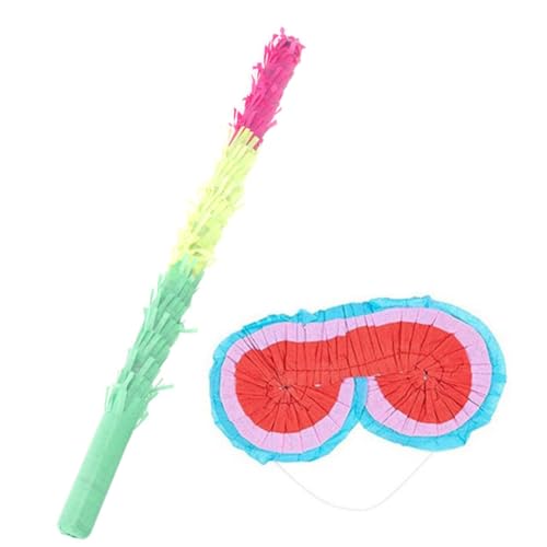 GALPADA Piñata-stäbe Aus Papier Für Feste Geburtstagspartys Und Gartenaktivitäten Für Inklusive Piñata-brille Für Klassische Piñata-spiele von GALPADA