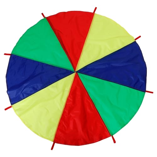 GALPADA Buntes Regenbogen Spielschirm Turngerät mit Griffen für Robustes Outdoor Kooperationsspielzeug Motorik und im Kindergarten und Spielplatz GALPADA Buntes Regenbogen Spielschirm Turngerät mit Griffen für Robustes Outdoor Kooperationsspielzeug Motorik und im Kindergarten und Spielplatz von GALPADA