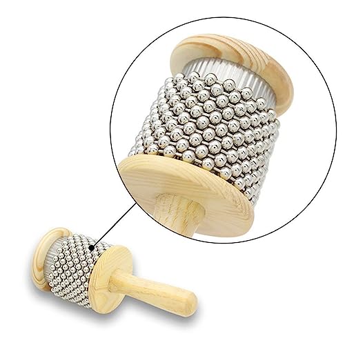 GALPADA Cabasa aus Holz für Schlaginstrument für Vorschule Leicht und Handlich für Musiktherapie und Rhythmische Begleitung GALPADA Cabasa aus Holz für Schlaginstrument für Vorschule Leicht und Handlich für Musiktherapie und Rhythmische Begleitung von GALPADA