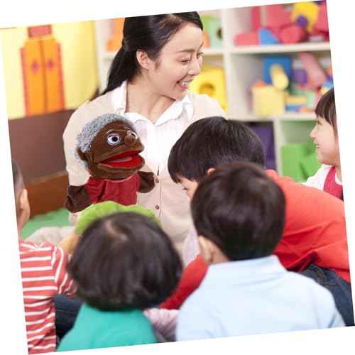 GALPADA Cartoon Handpuppe Großmutter Plüsch Handspielzeug Familienmitglied für Interaktives Geschichtenerzählen und Kreatives Rollenspiel Geeignet für Vorschule Kindergarten und Zuhause GALPADA Cartoon Handpuppe Großmutter Plüsch Handspielzeug Familienmitglied für Interaktives Geschichtenerzählen und Kreatives Rollenspiel Geeignet für Vorschule Kindergarten und Zuhause von GALPADA