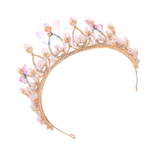 GALPADA Charming Geburtstag Krone Tiara Perlen Prinzessin Haarreif für Party Festliche Anlässe und Fotoshootings GALPADA Charming Geburtstag Krone Tiara Perlen Prinzessin Haarreif für Party Festliche Anlässe und Fotoshootings von GALPADA