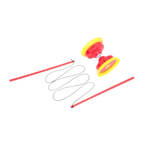 GALPADA Chinesisches Diabolo Mit Dreifachem Lager Und Fiberglasstäben Leise Rotation Für Senioren Und Ideal Für Outdoor Spaß Und Koordinationstraining von GALPADA