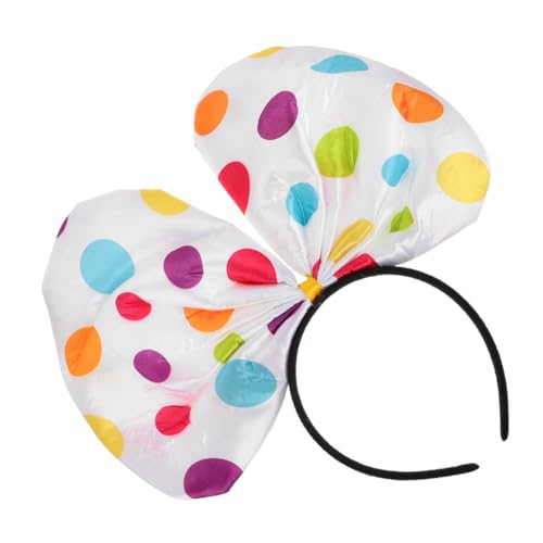 GALPADA Clown Kostüm Haarreif mit Bunten Punkten Farbenfrohes Halloween Party Haaraccessoire Vielseitiger Clown Kopfschmuck für Cosplay und Bühnenauftritte GALPADA Clown Kostüm Haarreif mit Bunten Punkten Farbenfrohes Halloween Party Haaraccessoire Vielseitiger Clown Kopfschmuck für Cosplay und Bühnenauftritte von GALPADA