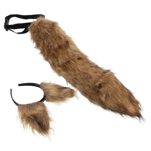 GALPADA Cosplay Fuchsohren Stirnband und Pelziger Fuchsschwanz Set Robustes Material Stabiles Design Tierkostüm Zubehör für Halloween Party Karneval und Cosplay Events GALPADA Cosplay Fuchsohren Stirnband und Pelziger Fuchsschwanz Set Robustes Material Stabiles Design Tierkostüm Zubehör für Halloween Party Karneval und Cosplay Events von GALPADA