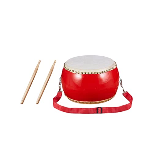 GALPADA Cowhide Trommel Percussion Instrument Schlagzeug mit Sticks und Tragegurt Musikinstrument Hand Auge koordination und Musikverständnis GALPADA Cowhide Trommel Percussion Instrument Schlagzeug mit Sticks und Tragegurt Musikinstrument Hand Auge koordination und Musikverständnis von GALPADA