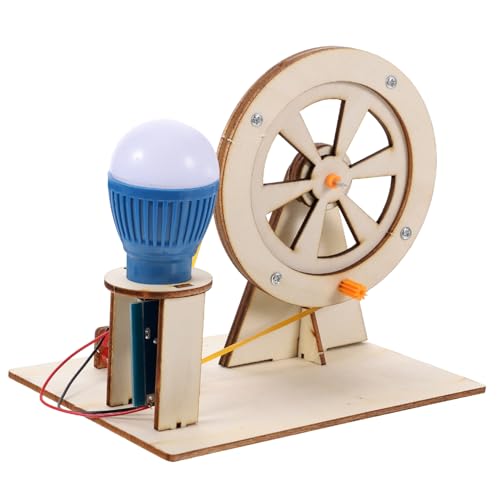 GALPADA DIY Handkurbel Generator für Pädagogisches Stromerzeugungs aus Holz Wissenschaftsexperiment für Junge Mädchen Kreatives Lernspielzeug mit Glühbirne Sicher und für GALPADA DIY Handkurbel Generator für Pädagogisches Stromerzeugungs aus Holz Wissenschaftsexperiment für Junge Mädchen Kreatives Lernspielzeug mit Glühbirne Sicher und für von GALPADA