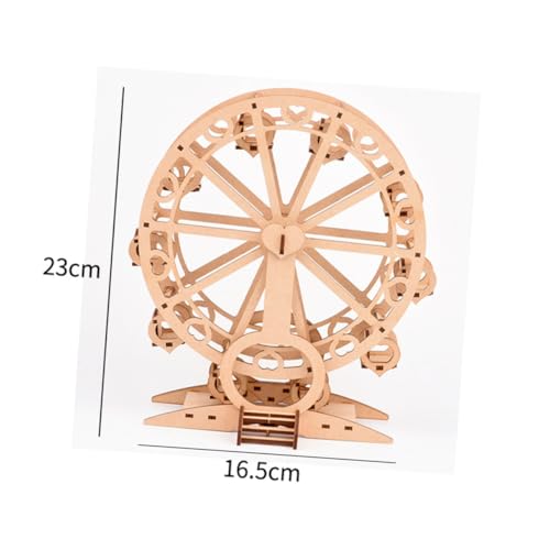 GALPADA DIY Holz Riesenrad Modellbausatz Mechanisches Ferris Wheel Bausatz für Lernspielzeug Planung und Denkvermögen Holzmodell Bastelset für Jungen und Mädchen GALPADA DIY Holz Riesenrad Modellbausatz Mechanisches Ferris Wheel Bausatz für Lernspielzeug Planung und Denkvermögen Holzmodell Bastelset für Jungen und Mädchen von GALPADA
