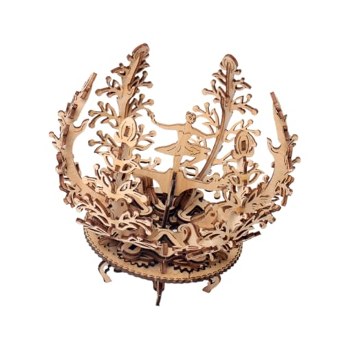 GALPADA DIY Holzpuzzle Blumen Balletttänzerin Modell Bausatz aus Holz Kreatives Assembly für Erwachsene Dekoratives Desktop Ornament Handgefertigtes DIY Holzhandwerk GALPADA DIY Holzpuzzle Blumen Balletttänzerin Modell Bausatz aus Holz Kreatives Assembly für Erwachsene Dekoratives Desktop Ornament Handgefertigtes DIY Holzhandwerk von GALPADA