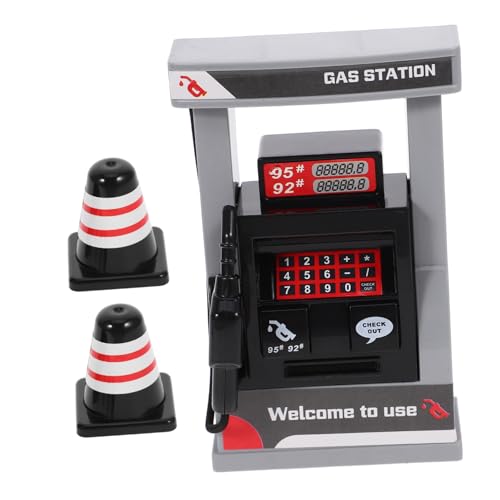 GALPADA DIY Miniatur Tankstellen mit Miniatur Straßensperren Langlebiges Modellspielzeug Hand Auge Koordination Sicheres und Interaktives Lernspielzeug GALPADA DIY Miniatur Tankstellen mit Miniatur Straßensperren Langlebiges Modellspielzeug Hand Auge Koordination Sicheres und Interaktives Lernspielzeug von GALPADA