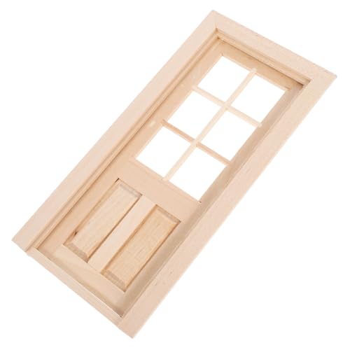 GALPADA Miniatur Puppenhaus Tür Set Puppenhaus Möbel Winzige Tür Funktionale Öffnung Schließen PVC Holz Material GALPADA Miniatur Puppenhaus Tür Set Puppenhaus Möbel Winzige Tür Funktionale Öffnung Schließen PVC Holz Material von GALPADA