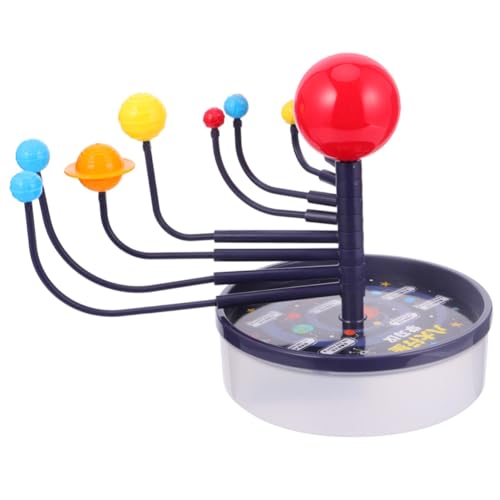GALPADA DIY Planetariumsmodell Solar System Lernset mit Beweglichen Planeten Bunte Farbgestaltung Sicherer Geruchloser Fördert Farb Formwahrnehmung von GALPADA
