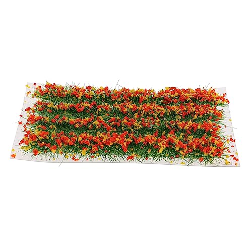 GALPADA DIY Sandtisch Landschaftsmaterialien Künstliche Mini Gras Blumencluster für Mikro Landschaftsdekoration für Feengärten Puppenhäuser und Modellbahnen GALPADA DIY Sandtisch Landschaftsmaterialien Künstliche Mini Gras Blumencluster für Mikro Landschaftsdekoration für Feengärten Puppenhäuser und Modellbahnen von GALPADA