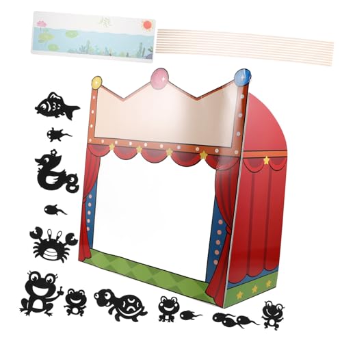 GALPADA DIY Schattenpuppen Set für Kreatives Theater Puppenspiel Wissenschaftliches Experiment Kit Fördert Kreativität und Wissenschaftliches Denken Fingerpuppen und Bühnenhintergrund für GALPADA DIY Schattenpuppen Set für Kreatives Theater Puppenspiel Wissenschaftliches Experiment Kit Fördert Kreativität und Wissenschaftliches Denken Fingerpuppen und Bühnenhintergrund für von GALPADA