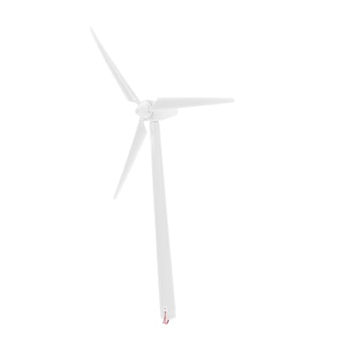 GALPADA DIY Solarbetriebenes Windmühlen Modell Solar Kompatibles Windkraft Experimentierspielzeug für Kreatives Lernspielzeug für Innen und Außenaktivitäten Weiß Windkraftanlagen Zubehör von GALPADA