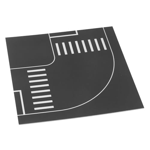 GALPADA DIY Straßenmodell Realistisches Teiliges Straßen mit Verkehrsschildern für Erweiterbares Landschafts Szenerie Prop für Familienspiel und Verkehrserziehung GALPADA DIY Straßenmodell Realistisches Teiliges Straßen mit Verkehrsschildern für Erweiterbares Landschafts Szenerie Prop für Familienspiel und Verkehrserziehung von GALPADA