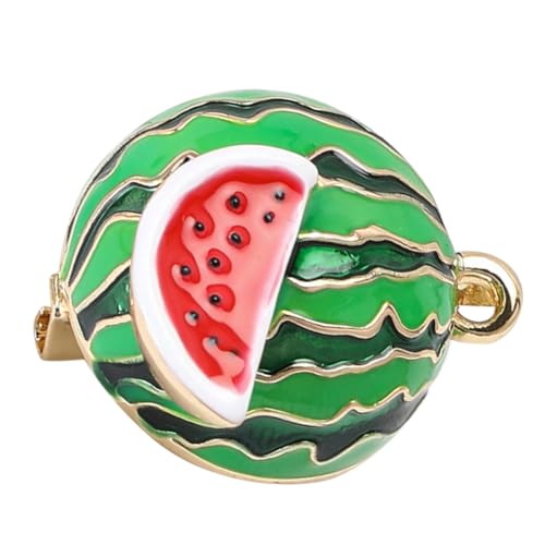 GALPADA Damenbrosche Schmuck Obst Wassermelone Kleidungsnadeln Cartoon Broschen Damen Brosche Sicherheitsnadel Brosche Süße Emaille Anstecknadeln Süße Anstecknadeln von GALPADA