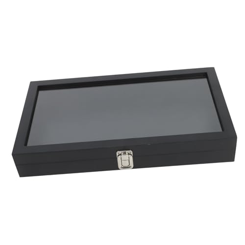 GALPADA Dekorative Holz Sammelbox Für Insekten Abschließbare Vitrine Mit Transparenter Oberseite Zur Präsentation Von Schmetterlingen GALPADA Dekorative Holz Sammelbox Für Insekten Abschließbare Vitrine Mit Transparenter Oberseite Zur Präsentation Von Schmetterlingen von GALPADA
