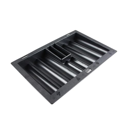 GALPADA Dickes Kunststoff Poker Chip Tablett für Pokertisch Stabiles Chip Tray Platzsparend Robust und Praktisch für Spieltische von GALPADA