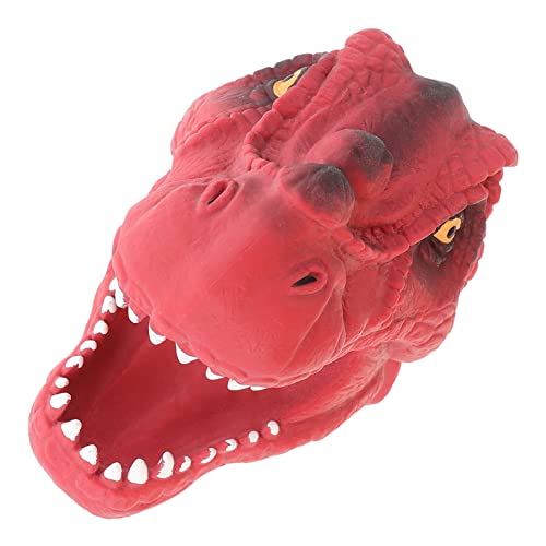 GALPADA Dinosaurier Fingerpuppe Rote Dino Kopf Leichtes Interaktives Kinderspielzeug Kreatives Lernmodell für Drinnen und Draußen GALPADA Dinosaurier Fingerpuppe Rote Dino Kopf Leichtes Interaktives Kinderspielzeug Kreatives Lernmodell für Drinnen und Draußen von GALPADA