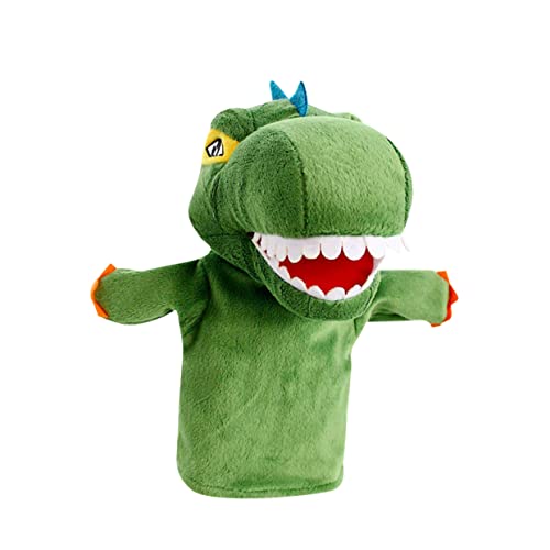 GALPADA Dinosaurier Handpuppe aus Plüsch Niedliche Fingerpuppe für Eltern Junge Mädchen Spiel für Frühkindliche Bildung und Partys von GALPADA