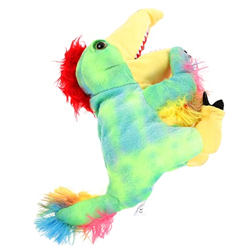GALPADA Dinosaurier Handpuppe für Pädagogisches Storytime Farbenfrohe Realistische Kreatur zum Rollenspiel und Eltern Junge Mädchen Bindung Fördert Fantasie und Feinmotorik von GALPADA