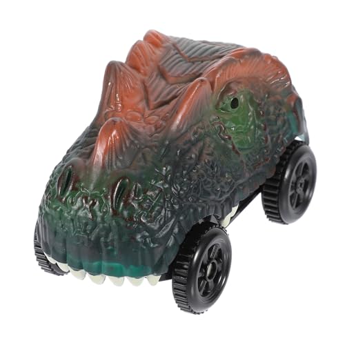 GALPADA Dinosaurier Spielzeugauto Elektrisch ohne Batterie Langlebig Kompatibel mit Rennbahnset für Eltern Junge Mädchen Interaktion Realistisches Auto Dinosaurier Rennbahn GALPADA Dinosaurier Spielzeugauto Elektrisch ohne Batterie Langlebig Kompatibel mit Rennbahnset für Eltern Junge Mädchen Interaktion Realistisches Auto Dinosaurier Rennbahn von GALPADA